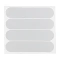 AUTOCOLLANT/STICKER CASQUE REFLECHISSANT GRIS (VENDU PAR 4) -P2R- **