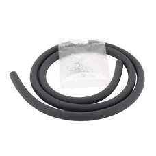 FUEL HOSE HIGH QUALITY 5x1M BLACK (WITH 5 CLIPS -  MAX PRESSURE 10 BARS-