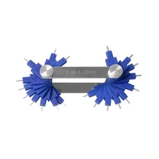 OUTIL POUR JAUGER ET NETTOYER LES GICLEURS DE 0,45 à 1,5mm  (20 EMBOUTS)  -BUZZETTI-