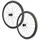 ROUES ROUTE DISQUE 700 MICHE SWR 40 CENTER LOCK CARBONE NOIR CASSETTE CAMPAGNOLO UD, SHIMANO HG, SRAM XDR 12V AXE TRAVERSANT 12/100 ET 12/142 HAUTEUR/PROFIL (PAIRE) - TUBELESS READY