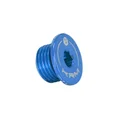 BOUCHON D'HUILE 50 A BOITE KRM PRO RIDE POUR DERBI 50 SENDA, GPR (EURO 2, 3, 4) ALU CNC BLEU