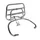 PORTE BAGAGE ARRIERE ORIGINE PIAGGIO 50-125 VESPA PRIMAVERA, SPRINT CHROME  -1B000789-
