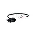 FEU ARRIERE MOTO UNIVERSEL TAAC LS01 4 LEDS FUME/NOIR ALU (M3 ENTRAXE FIXATION 30mm / LONG 15mm / LARG 40mm) QUALITE PREMIUM  -HOMOLOGUE ECE-