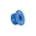 BOUCHON D'HUILE 50 A BOITE KRM PRO RIDE POUR DERBI 50 SENDA, GPR (EURO 2, 3, 4) ALU CNC BLEU