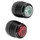 LIGHT SET ON BATTERY RECHARGABLE ON USB- ON SEATPOST/HANDLEBAR - NEWTON 22B LEDS BLACK (With fixations) - (Front 38 LUMENS - Rear 15 LUMENS)