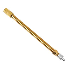 PROLONGATEUR DE VALVE/RACCORD DE POMPE POUR TROTTINETTE ELECTRIQUE ALU VS (LONGUEUR 140 mm)