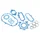 COMPLETE GASKET SET -  ARTEIN MONTESA BRIO 110 (SPECIAL ORDER)