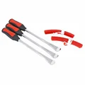 DEMONTE PNEU EN CUILLERES (x3) ET MORS/PROTEGE JANTE (x2) LONGUEUR 195 cm  -P2R-