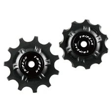 GALET DERAILLEUR TRIPEAK 11 DENTS ROULEMENT G5 CERAMIQUE POUR SHIMANO/SRAM 11/10V. NOIR (BLISTER DE 2)