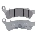 PLAQUETTE DE FREIN NISSIN POUR HONDA 125 SHi 2009> AV, 125 SILVER WING 2007> AV, 300 SH 2007> AV, 700 INTEGRA 2012> AV / SUZUKI 125 BURGMAN 2007> AV  (2P-308NS) (SEMI METAL)
