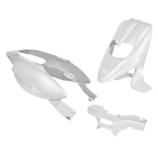 FAIRINGS/BODY PARTS FOR SCOOT  GILERA 50 STALKER WHITE GLOSS  (5 PARTS KIT) (WITH TRAP DOOR COVER)