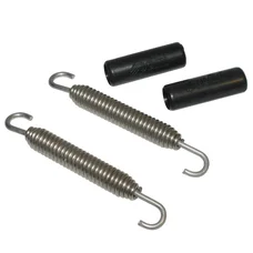 SPRING FOR EXHAUST POLINI L79mm  WITH ROTATING HOOK (SOLD PER 2) (228.0006)