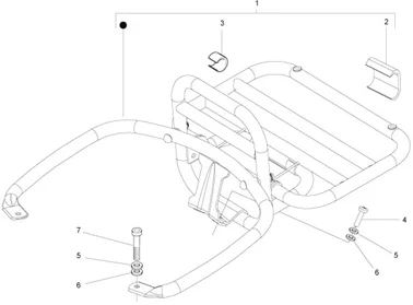 Porte-bagages arrière