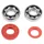BEARING FOR CRANKSHAFT+SEALS FOR SCOOT P2R FOR MBK 50 BOOSTER, NITRO/YAMAHA 50 BWS, AEROX/APRILIA 50 SR/CPI 50 ARAGON/GENERIC 50 IDEO/KEEWAY 50 FOCUS (KIT 6204 FAG STEEL CASE C3/ RED NITRILE SEALS )