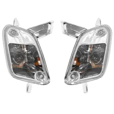 CLIGNOTANT SCOOT ADAPTABLE SYM 50 FIDDLE 2 4T 2008>2021, SYM 125 FIDDLE 2 2008>2014 AR GAUCHE ET DROIT (PAIRE)  -P2R-