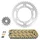 KIT CHAINE ADAPTABLE YAMAHA 660 XT X SUPERMOTO 2004>2016  520  15x45  (DIAM COURONNE 125/145/10.5)  (DEMULTIPLICATION ORIGINE)  -AFAM-