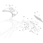 Couvercle arrière - Pare-boue