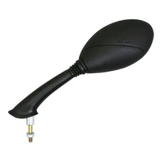 MIRROR FOR MAXISCOOTER PIAGGIO 50-125 VESPA ET2, ET4 M8/125 -LEFT- BLACK-APPROVED-  -VICMA-