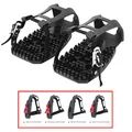 PEDALE ROUTE / VTT RESINE POUR ADAPTER SUR CALES LOOK - SHIMANO ET AUTRES POUR PEDALER SANS LES CHAUSSURES DE VELO (PAIRE)
