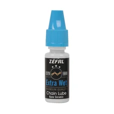 LUBRIFIANT VELO CHAINE ET DERAILLEUR ZEFAL EXTRA WET POUR TOUTES LES CONDITIONS (BURETTE 10ml) - IDEAL POUR EMMENER LORS DE LA SORTIE