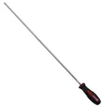 TOURNEVIS EXTRA LONG A TETE PLATE (DIAM 4mm - LONG 300mm)  -BUZZETTI-  (4916)