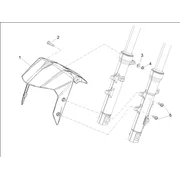Garde-boue Av.-Embasement