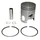 PISTON FOR SCOOT MBK 50 NITRO, OVETTO 2T, MACH G 2T/YAMAHA 50 AEROX, NEOS 2T, JOG R/APRILIA 50 SR/MALAGUTI F10, F12 (Ø 40)  - P2R ECO-