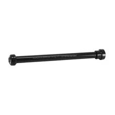 AXE TRAVERSANT / BLOCAGE ROUE ARRIERE BLACKBEARING FILETAGE m12x1.0mm NOIR (167mm HORS BUTEE DONT FILETAGE 19mm) AVEC ECROU