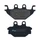 BRAKE PADS NEWFREN FOR CPI 250 XS 2007> Front  YAMAHA 125 YZF-R125 2008> Rear 125 MT 2014> Rear SYM 300 WOLF CLASSIC 2015> Rear  (FD0383BT)  (TOURING ORGANIC)