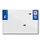 PLASTIC STRIP FOR PVC LICENSE PLATE WITH BUSINESS NAME (MOTORBIKE FORMAT 210X145)-DEPT 75/EUROPE (SOLD PER UNIT)