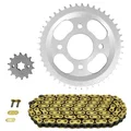 KIT CHAINE ADAPTABLE ORCAL 125 ASTOR 2017>2020  428  14x45  (DIAM COURONNE 58/90/10.5/12.5)  (DEMULTIPLICATION ORIGINE)  -AFAM-