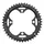 PLATEAU VTT 4BRA D.104 STRONGLIGHT TRIPLE 44DTS EXTERIEUR NOIR ALU 8/9V.