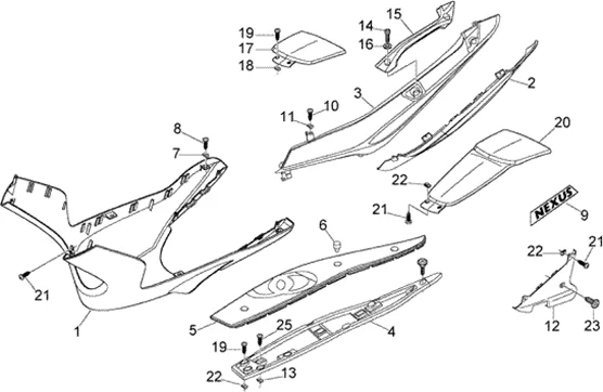Protections laterales-Spoiler