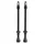 VALVE DE PNEU TUBELESS PRESTA MICHELIN COLORI NOIR 100mm 4 TROUS POUR DIFFUSION PREVENTIF AVEC DEMONTE OBUS (VENDU A LA PAIRE)