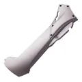 LEFT SPOILER- "PIAGGIO GENUINE PART" 300-500 MP3 BUSINESS 2014> GREY 760/B  -2B000714000H4-