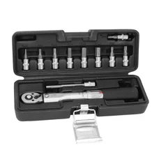 TORQUE WRENCH 2 to 24 nm - ALLEN ENDS 3-4-5-6-8-10mm + TORX T20-T25-T30  - SUPPLIED IN A CASE - TOOLPRO