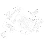 Panneau du plancher AV