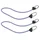 SANDOW / TENDEUR VELO DIAM  8mm LONGUEUR 1,00M  AVEC SYSTEME DE FERMETURE BREVETE -FABRICATION FRANCE (SACHET DE 2 PIECES)