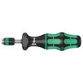 TOURNEVIS PORTE EMBOUT DYNAMOMETRIQUE WERA 7400 1/4 NOIR/VERT (VENDU A L'UNITE)  -MARQUE ALLEMANDE POUR LES ATELIERS-