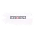 AUTOCOLLANT/STICKER/DECOR GARDE BOUE AVANT (BE A RACER) ORIGINE APRILIA 50 RX, SX 2018> -2H003634-