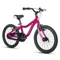 VELO MUSCULAIRE ENFANT 18 POUCES LEADER FOX BUBU 2025 ROSE MONOVITESSE CADRE ALU (TAILLE ENFANT 115 à 125 cm) -V BRAKE