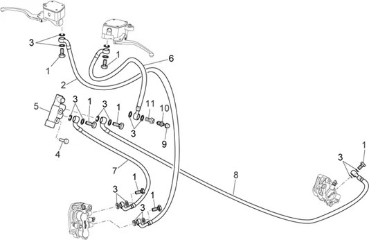 Sys.frein avant/arrière
