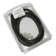 FUEL HOSE KIT 6X9  BLACK + CYLINDRIC FUEL FILTER Ø 6 (1M) (MADE IN FRANCE)