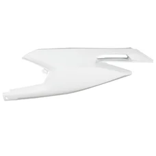 REAR FLANK -LEFT- "PIAGGIO GENUINE PART" GILERA 50 SMT, RCR 2018>/APRILIA 50 SX FACTORY, RX FACTORY 2018> WHITE  -2B004330000W0B-