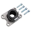 PIPE ADMISSION 50 A BOITE POLINI 360° MINARELLI 50 AM6/YAMAHA 50 TZR/DERBI 50 SENDA/PEUGEOT 50 XPS/GILERA 50 SMT/RIEJU 50 RR, SMX, MRT (POUR PHBG 19/21, DIAMETRE INTERIEUR 25mm, ANGLE 20°) (215.0427)