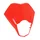 PLAQUE PHARE/TETE DE FOURCHE 50 A BOITE ADAPTABLE RIEJU 50 MRT 2009>2021, MRT ENDURO 2009>2021, MRT PRO 2009>2021, MRT SM 2009>2021 ROUGE BRILLANT  -P2R-