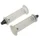 REVETEMENT POIGNEE REPLAY SCOOTER/50 A BOITE CONE TRANSPARENT/CARBONE - CLOSED END (PAIRE)