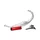 POT 50 A BOITE VOCA CHROMED POUR BETA 50 RR 2012>2020 (PASSAGE BAS - SILENCIEUX ALU ROUGE)
