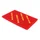 MOUSSE FILTRE A AIR MALOSSI UNIVERSEL SIMPLE DENSITE ROUGE 200x300 mm EPAISSEUR 15mm (A DECOUPER)