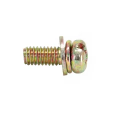VIS A METAUX TETE CYLINDRIQUE M6 x 10 mm BRONZE (SACHET DE 10 PIECES)  -SELECTION P2R-